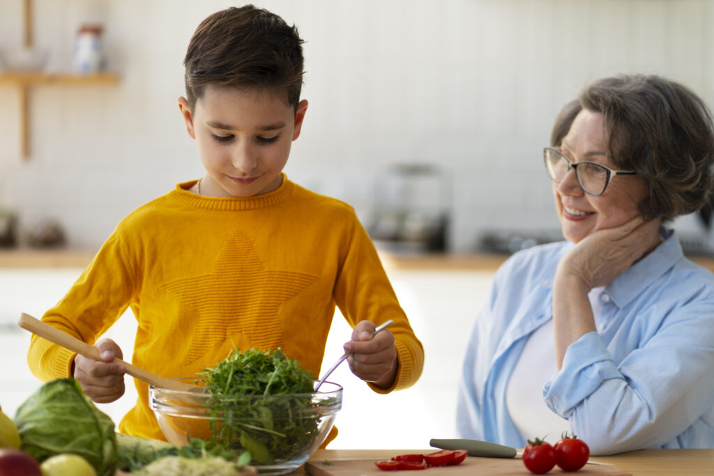 Age-wise nutrition for kids